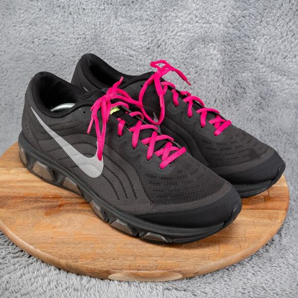 Nike Air Max Tailwind 6 Men's Black and Silver Size 14 621225-001 - Picture 1 of 10